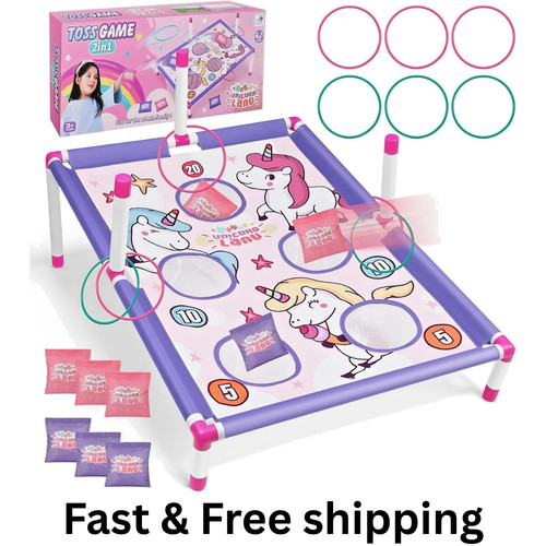 Bean bag toss game - toss, game,