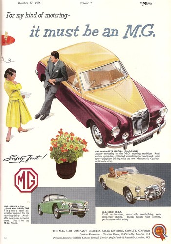 Vintage car advertisement - car,