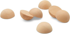 Wooden Split Balls 1 inch