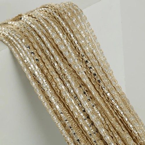 Silver glitter string curtain - glitter,