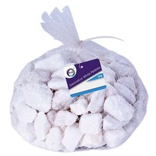 Decorative White Pebbles 1kg