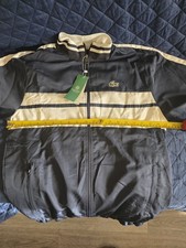 Lacoste Full Tracksuit Set Blue Top Bottoms Jacket Mens Size M XL XXL WH7573