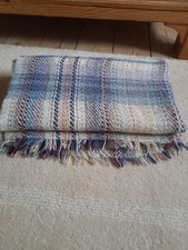 WELSH WOOL BLANKET.40 X 60 INCH.EXCELLENT CONDITION