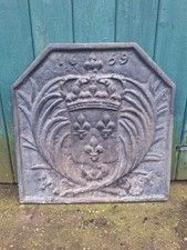 Vintage Cast Iron Fireplace