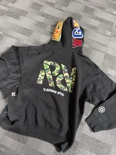 BAPE x Spotify Shark Hoodie – Limited Edition (XL, Black Camo)