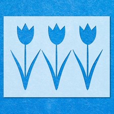 Flower Summer Design Stencil: Mylar Airbrush Wall Art Painting Crafts 1, DIY