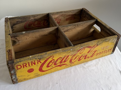 1960 coca cola wooden - 1960, coca-cola