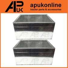 2x Metal Galv Livestock Horse