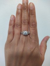 Tova Diamonique Ring Round