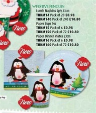 Christmas Party Tableware