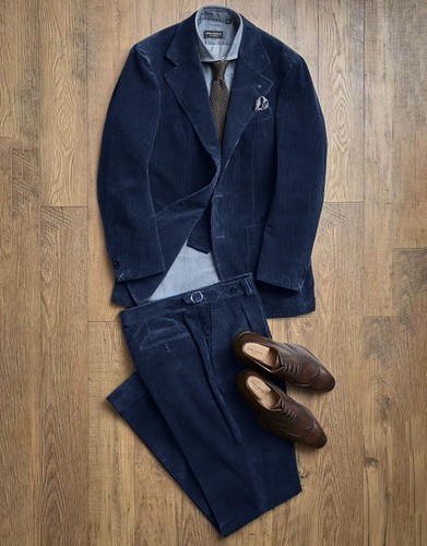 Men corduroy suits - corduroy,