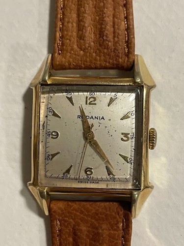 Rodani tank watch mechanical - rodani,