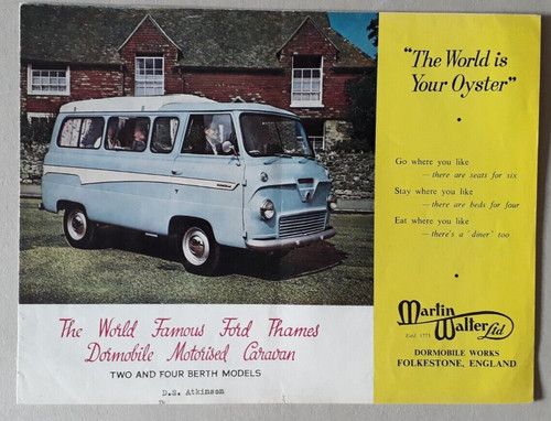 Ford thames dormobile - dormobile, motor