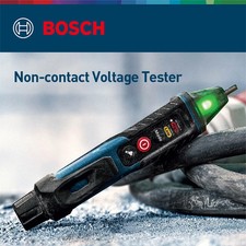 Bosch Volt Detector Non-Contact Voltage Tester 24-1000V Auto Sens LED Light IP67