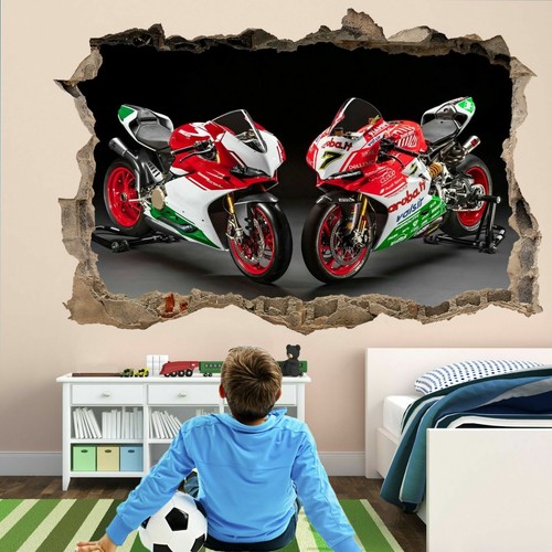 Motorbike motorcycle wall art - motorbike,