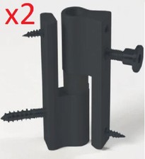 Cubicle Toilet Door Hinge grey