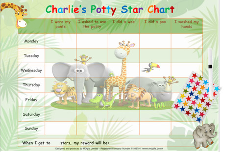 Potty toilet training - toilet, reward