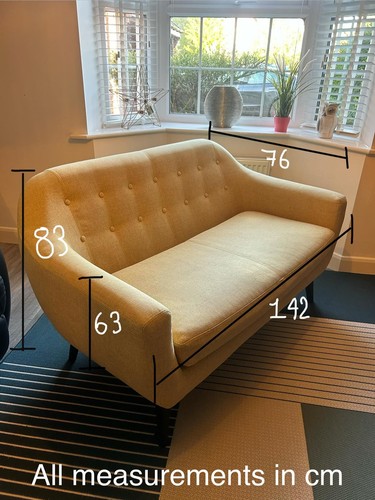 Made com sofa seater - made.com, used