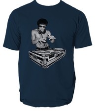 DJ Bruce Lee Worn by Tony Stark Avengers Movie Mens  T shirt  six colours 