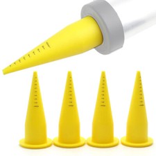 4PCS Fishing Up Boilie Gun Spare Nozzle For Carp Fishing Bait Making Carp Bait