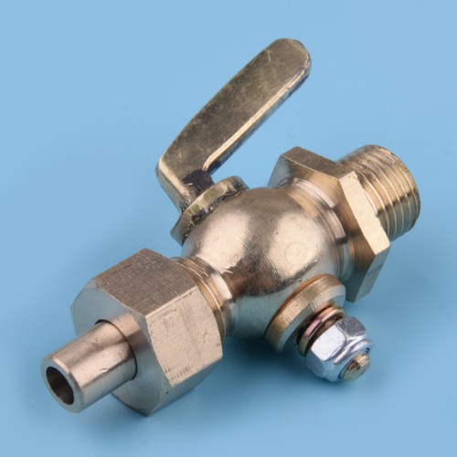Brass fuel petrol tank tap - fuel,