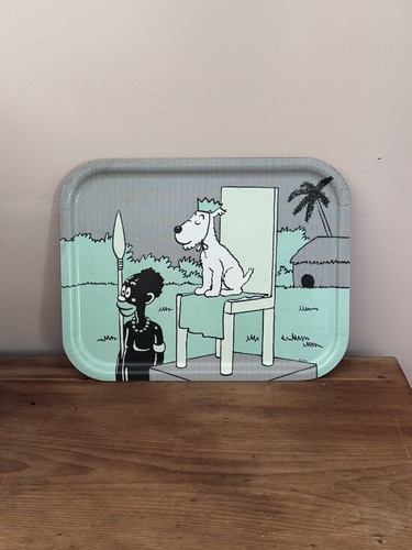 Hergé tintin tray - hergé, by