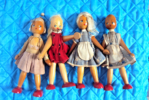 Vintage doll bundle lot polish - doll,