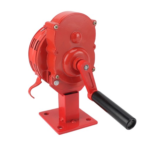 110db hand crank siren - hand,