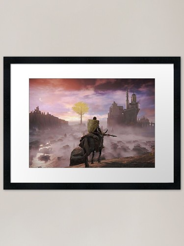Elden ring framed art - art, print