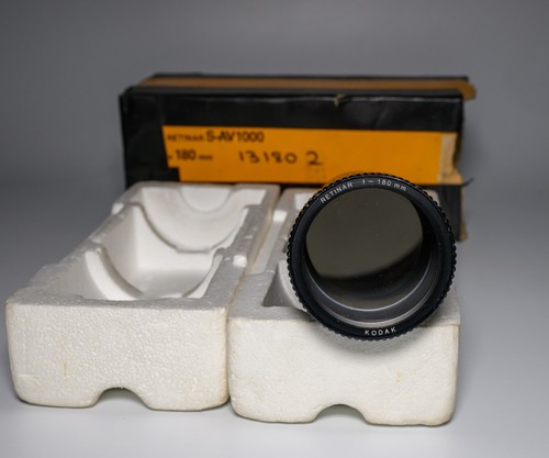 Kodak retinar 180mm lens - lens, for