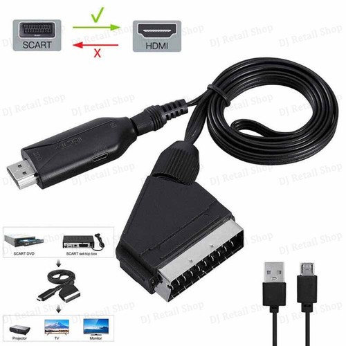 Scart hdmi converter - converter, cable