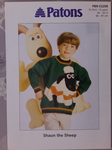 Knitting pattern shaun the - knitting, of