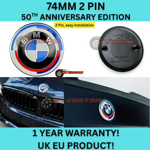 Bmw 50th anniversary badges - bmw,