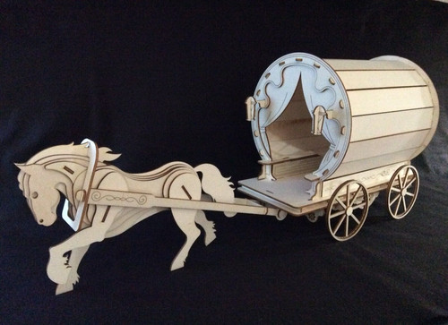 Gypsy caravan horse - &,