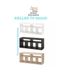 IKEA KALLAX TV Stand Bench Unit 147x60cm Storage Shelf Organizer Compartments