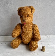 Antique Silk Plush Teddy Bear