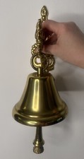 Wall Mounted 12" Brass Bell