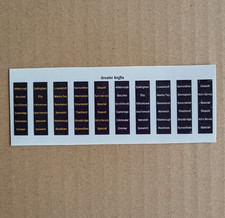 Greater Anglia Train Destination Decals for Hornby Bachmann 153 156 158 Sprinter