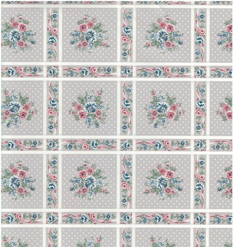 Wipe clean tablecloth - clean, round