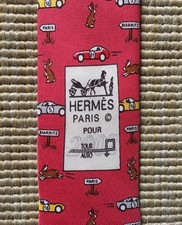 Rare Hermès 100% silk tie