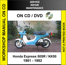HONDA NX50 EXPRESS 50SR 1981
