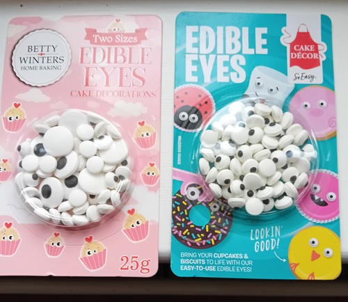 Edible eyes baking 2 - edible,