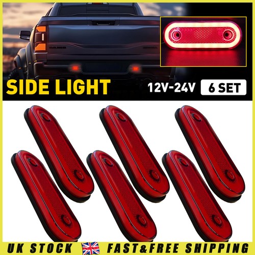 Oval red trailer truck side - trailer,