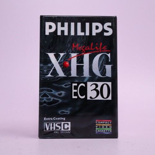 Philips xhg vhs c pal - xhg, vhs-c