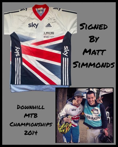 Matt simmonds signed race - matt,