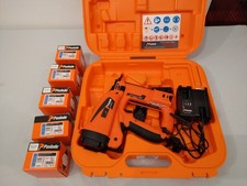 Paslode IM50 F18 Lithium Gas 18G Brad Fine Finish Nailer - Two Batteries + Brads
