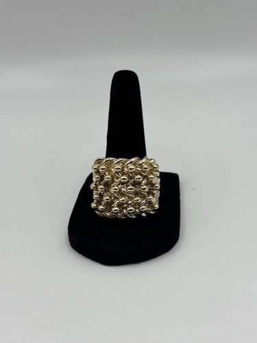 9ct gold keeper ring - 9ct,