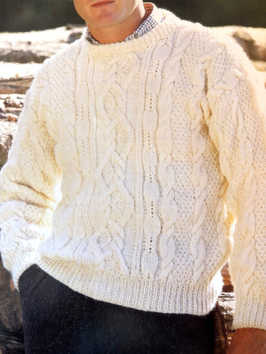 Mens traditional guernsey - mens,