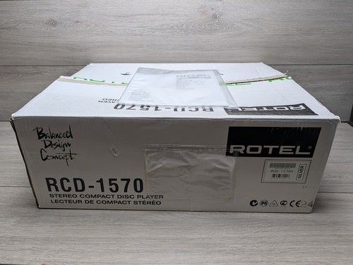 Rotel rcd 1570 original box - rotel,