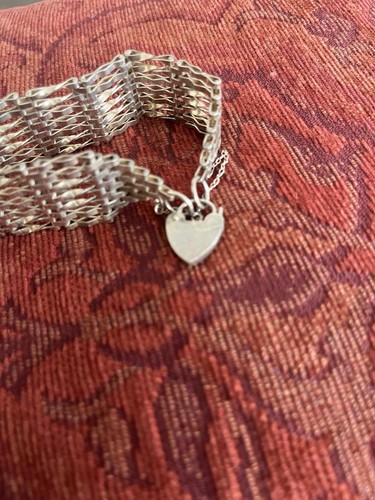 Vintage silver gate bar - silver, 7